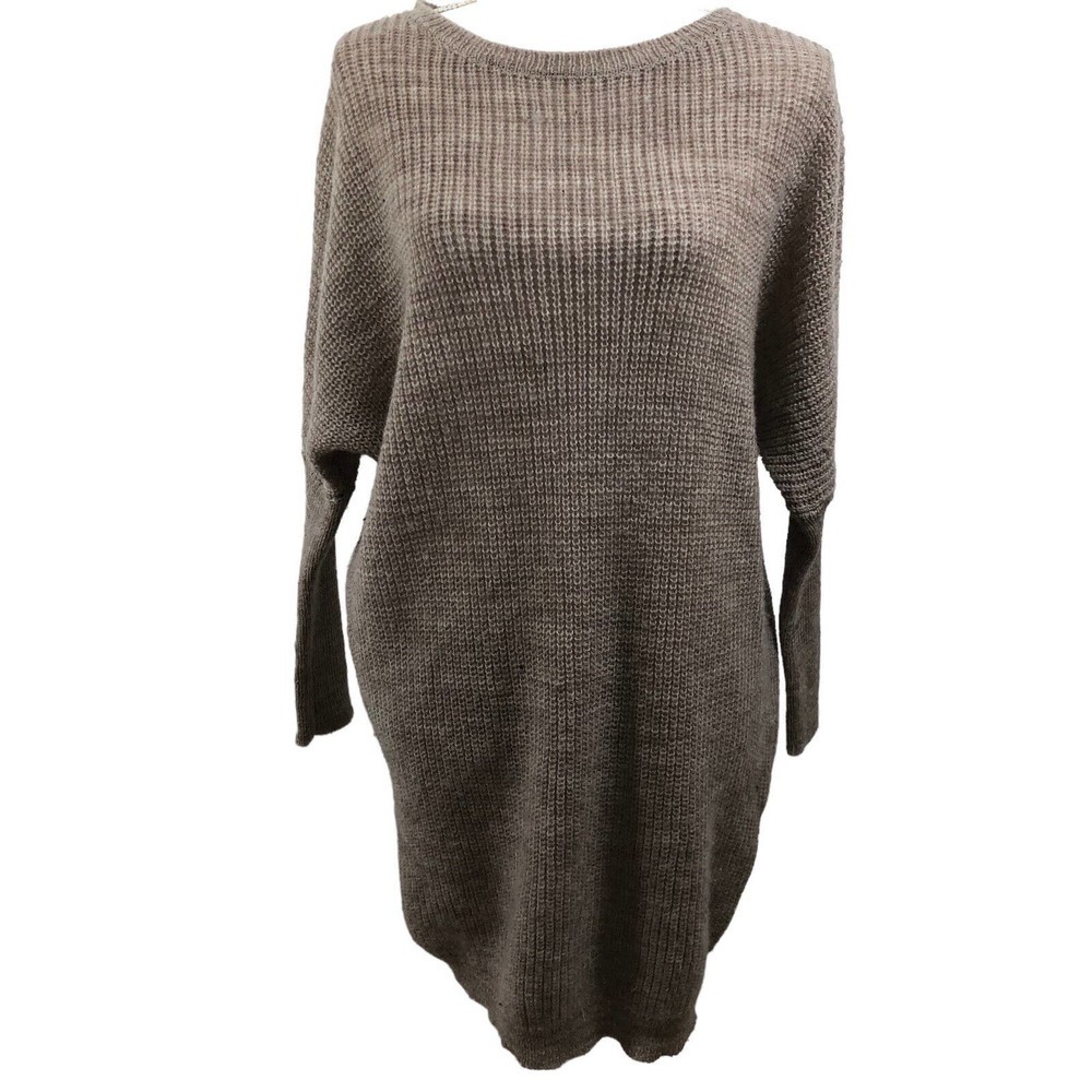 Solutions Women's Long Sleeve Dolman Sleeve Sweater Tunic Sz. Small